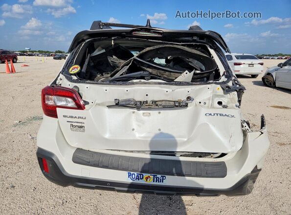 4S4BSANC4K3393655 2019 SUBARU OUTBACK White Widok z tyłu