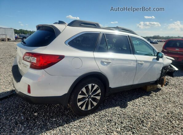 4S4BSANC5H3293282 2017 SUBARU OUTBACK White Задня права чверть