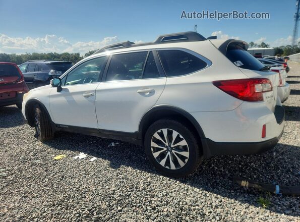 4S4BSANC5H3293282 2017 SUBARU OUTBACK White Задня ліва чверть