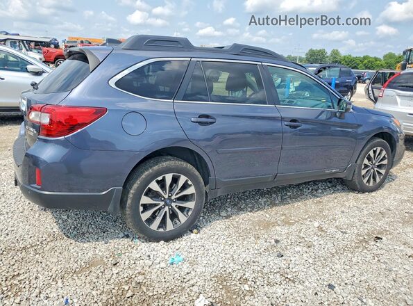 4S4BSANC5H3296540 2017 SUBARU OUTBACK Blue Rear right