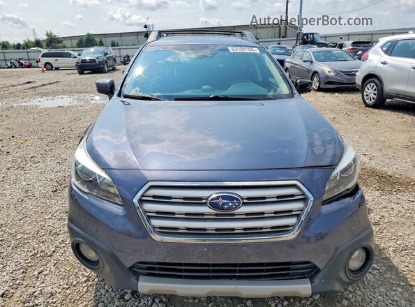 4S4BSANC5H3296540 2017 SUBARU OUTBACK Blue Front view