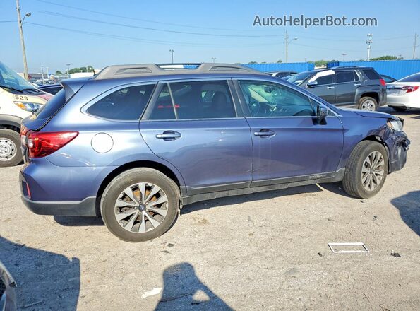 4S4BSANC5H3348376 2017 SUBARU OUTBACK Blue Հետևի աջ