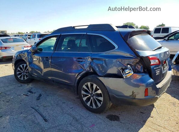 4S4BSANC5H3348376 2017 SUBARU OUTBACK Blue Հետևի ձախ