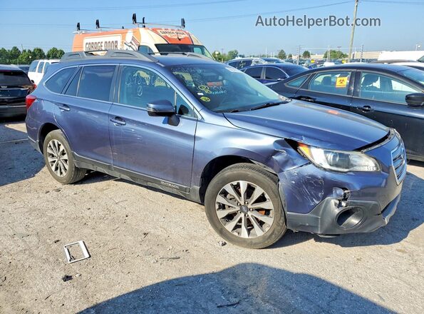 4S4BSANC5H3348376 2017 SUBARU OUTBACK Blue Առջևի աջ