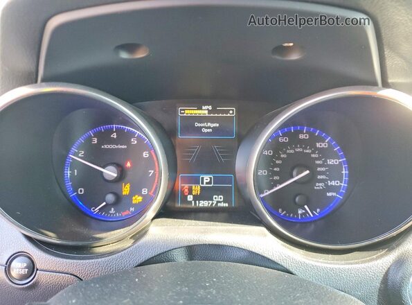 4S4BSANC5H3348376 2017 SUBARU OUTBACK Blue Սարքավորումների վահանակի տեսք