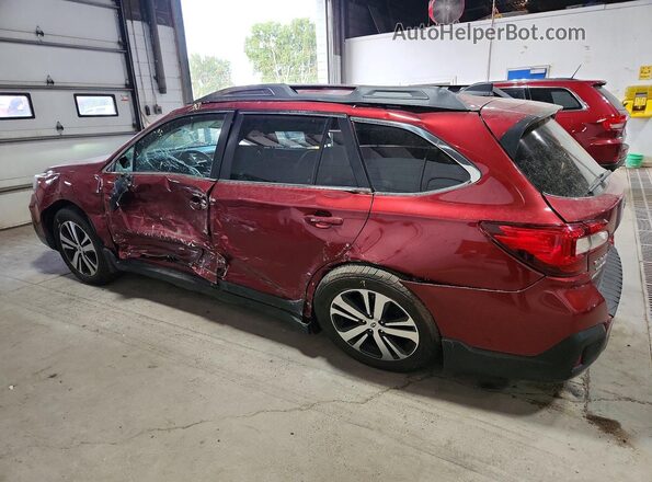 4S4BSANC5J3205935 2018 SUBARU OUTBACK Red Tył lewy