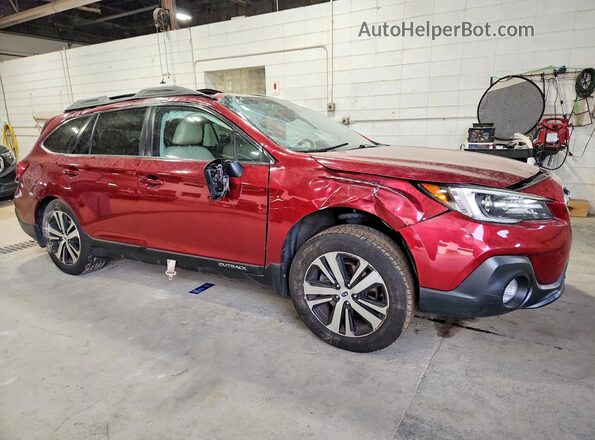 4S4BSANC5J3205935 2018 SUBARU OUTBACK Red Przód prawy