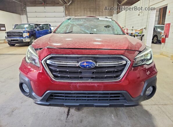 4S4BSANC5J3205935 2018 SUBARU OUTBACK Red Widok z przodu