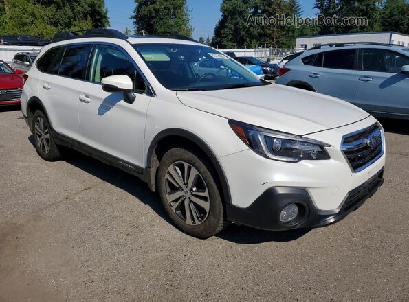 4S4BSANC5J3206633 2018 SUBARU OUTBACK White Delantero derecho