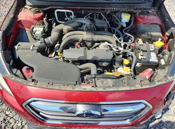 4S4BSANC5J3385482 2018 SUBARU OUTBACK Maroon Սալոնի հետևի տեսք