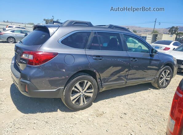 4S4BSANC5K3226236 2019 SUBARU OUTBACK Серый Задняя правая четверть