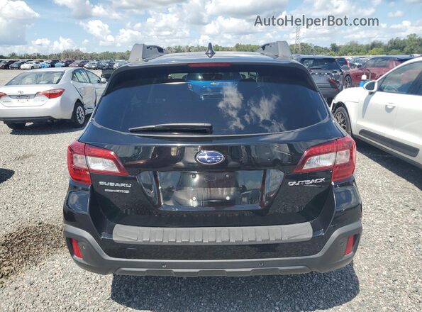 4S4BSANC5K3349065 2019 SUBARU OUTBACK Black Հետևի տեսք