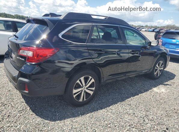 4S4BSANC5K3349065 2019 SUBARU OUTBACK Black Հետևի աջ