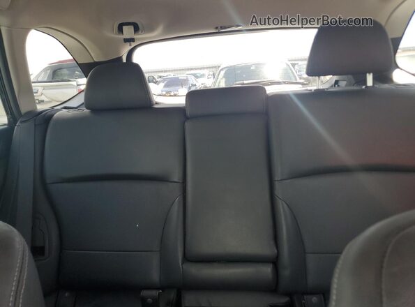 4S4BSANC5K3349065 2019 SUBARU OUTBACK Black Հետևի նստատեղերի տեսք