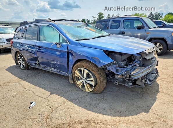 4S4BSANC5K3369896 2019 SUBARU OUTBACK Blue Front right
