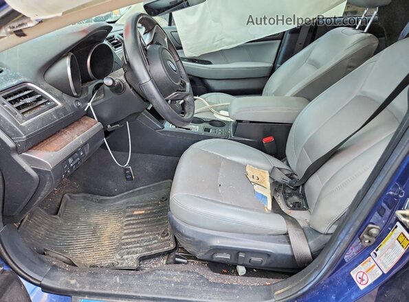 4S4BSANC5K3369896 2019 SUBARU OUTBACK Blue Front interior view