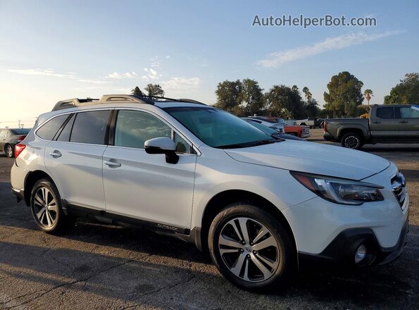 4S4BSANC5K3385645 2019 SUBARU OUTBACK White Delantero derecho