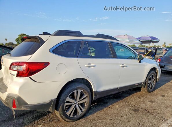 4S4BSANC5K3385645 2019 SUBARU OUTBACK White Trasero derecho