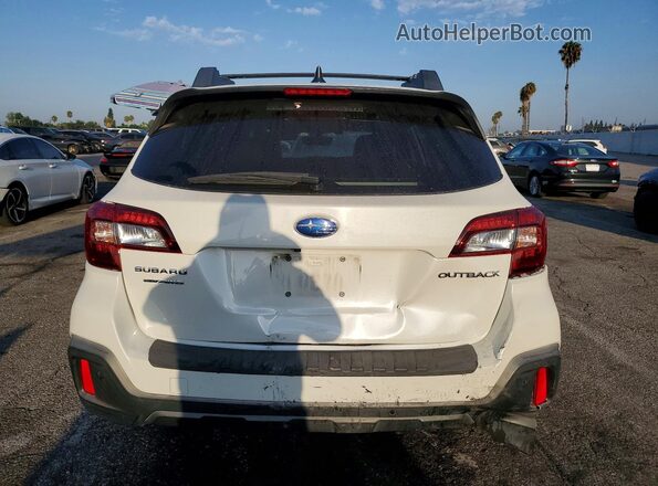 4S4BSANC5K3385645 2019 SUBARU OUTBACK White Vista trasera