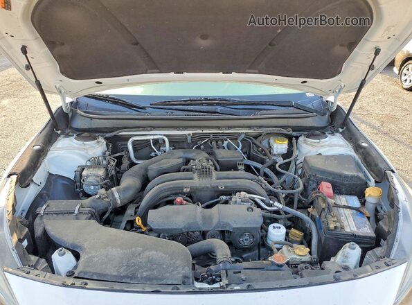 4S4BSANC5K3385645 2019 SUBARU OUTBACK White Vista del compartimento del motor