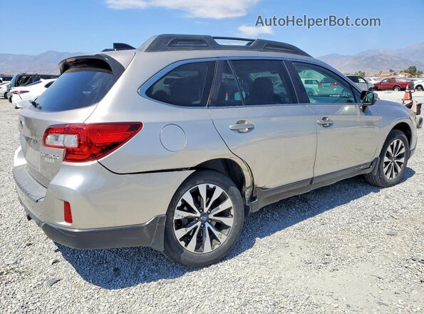 4S4BSANC6G3323226 2016 SUBARU OUTBACK Beige Trasero derecho