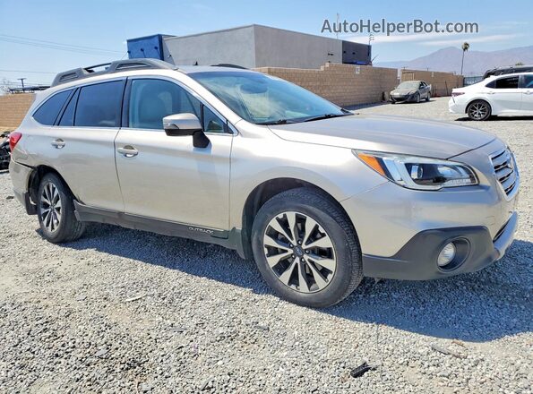 4S4BSANC6G3323226 2016 SUBARU OUTBACK Beige Delantero derecho