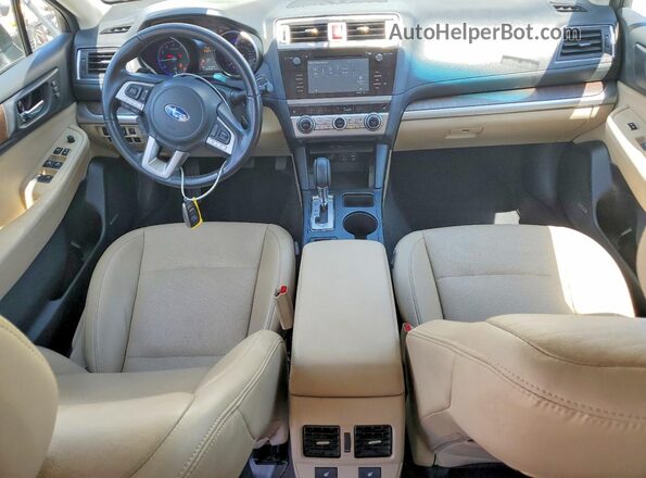4S4BSANC6G3323226 2016 SUBARU OUTBACK Beige Vista del salpicadero