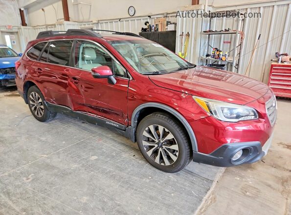 4S4BSANC6G3354475 2016 SUBARU OUTBACK Red Передня права чверть