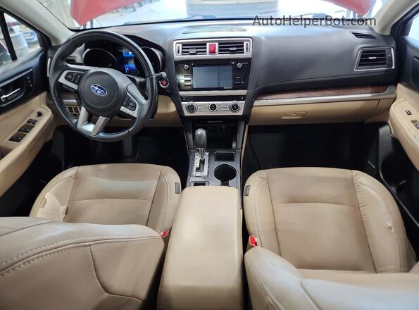 4S4BSANC6G3354475 2016 SUBARU OUTBACK Red Вид панелі приладів