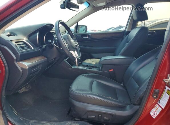 4S4BSANC6H3205128 2017 SUBARU OUTBACK Темно-бордовый Вид салона спереди