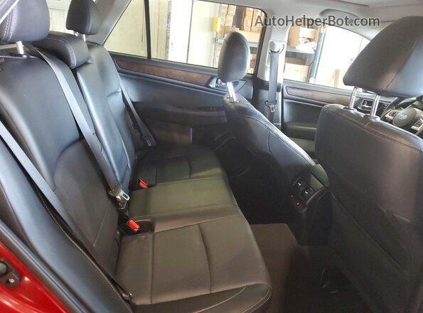 4S4BSANC6H3205128 2017 SUBARU OUTBACK Темно-бордовый Вид задней части салона