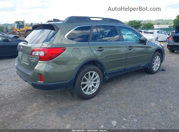 4S4BSANC6H3222947 2017 SUBARU OUTBACK Green უკანა მარჯვენა