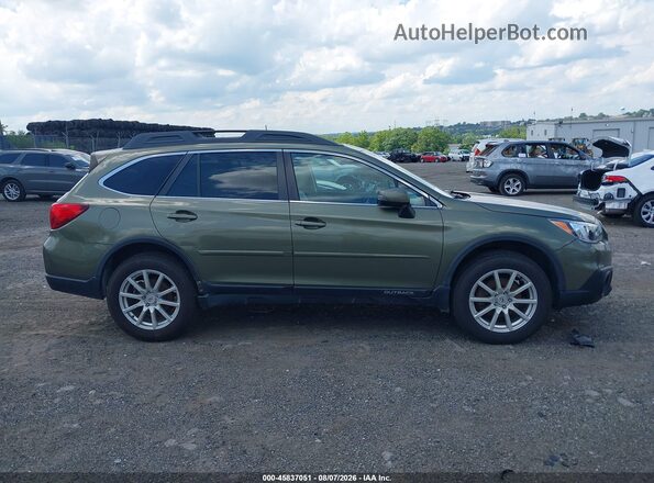 4S4BSANC6H3222947 2017 SUBARU OUTBACK Green ხელსაწყოთა პანელის ხედი