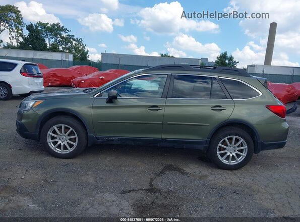 4S4BSANC6H3222947 2017 SUBARU OUTBACK Green უკანა სალონის ხედი