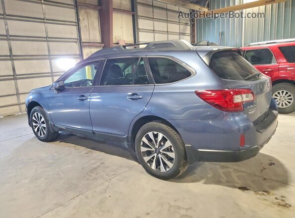 4S4BSANC6H3252062 2017 SUBARU OUTBACK Синий Задняя левая четверть