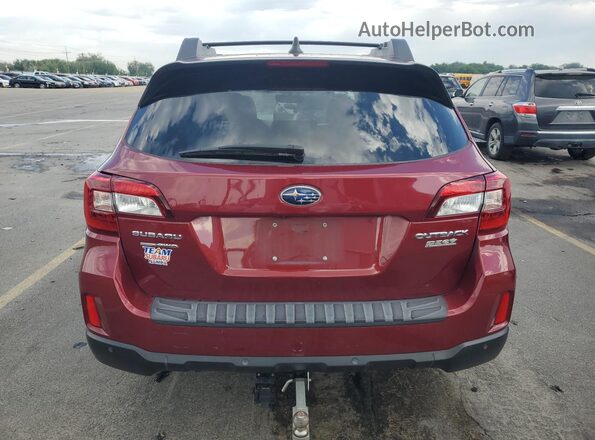 4S4BSANC6H3312759 2017 SUBARU OUTBACK Red 