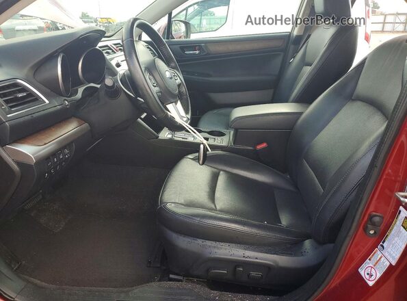 4S4BSANC6H3312759 2017 SUBARU OUTBACK Red Front interior view