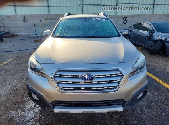 4S4BSANC6H3363100 2017 SUBARU OUTBACK Gold Դիմացի տեսք