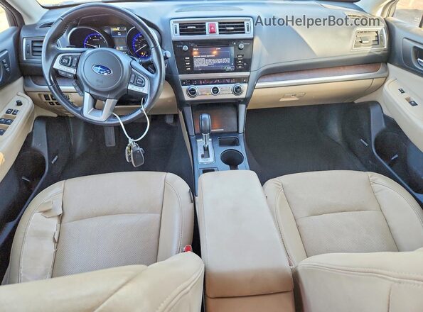 4S4BSANC6H3363100 2017 SUBARU OUTBACK Gold Առջևի վահանակի տեսք