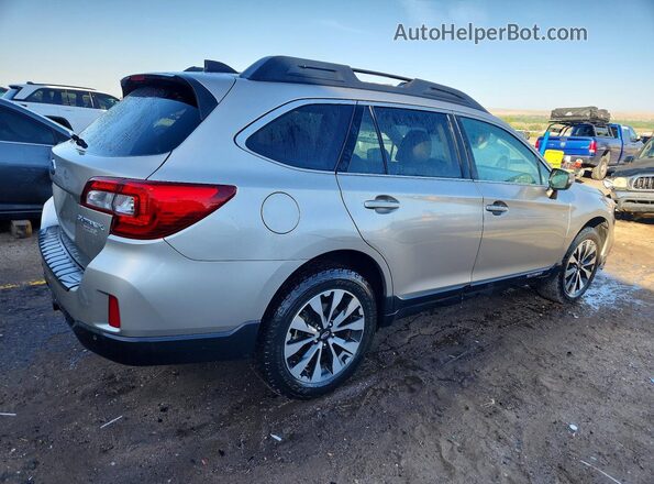 4S4BSANC6H3363100 2017 SUBARU OUTBACK Gold Հետևի աջ