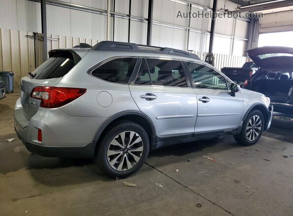 4S4BSANC6H3398204 2017 SUBARU OUTBACK Silver Задня права чверть