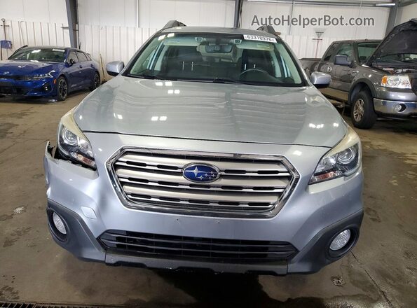 4S4BSANC6H3398204 2017 SUBARU OUTBACK Silver Вид спереду