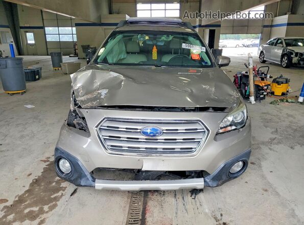 4S4BSANC6H3402820 2017 SUBARU OUTBACK Gold წინა ხედი