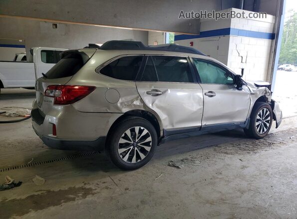 4S4BSANC6H3402820 2017 SUBARU OUTBACK Gold უკანა მარჯვენა