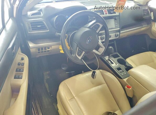 4S4BSANC6H3402820 2017 SUBARU OUTBACK Gold წინა პანელის ხედი