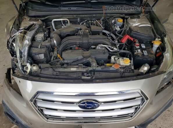 4S4BSANC6H3402820 2017 SUBARU OUTBACK Gold ძრავის განყოფილების ხედი