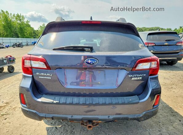 4S4BSANC6H3434411 2017 SUBARU OUTBACK Gray Vista trasera