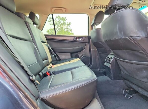 4S4BSANC6H3434411 2017 SUBARU OUTBACK Gray Vista de los asientos traseros