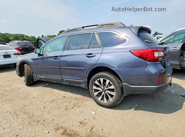 4S4BSANC6H3434411 2017 SUBARU OUTBACK Gray Trasero izquierdo