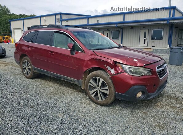 4S4BSANC6J3210108 2018 SUBARU OUTBACK Burgundy Առջևի աջ